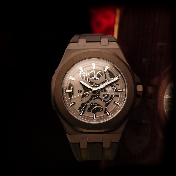 Diamonds  Gray Dial